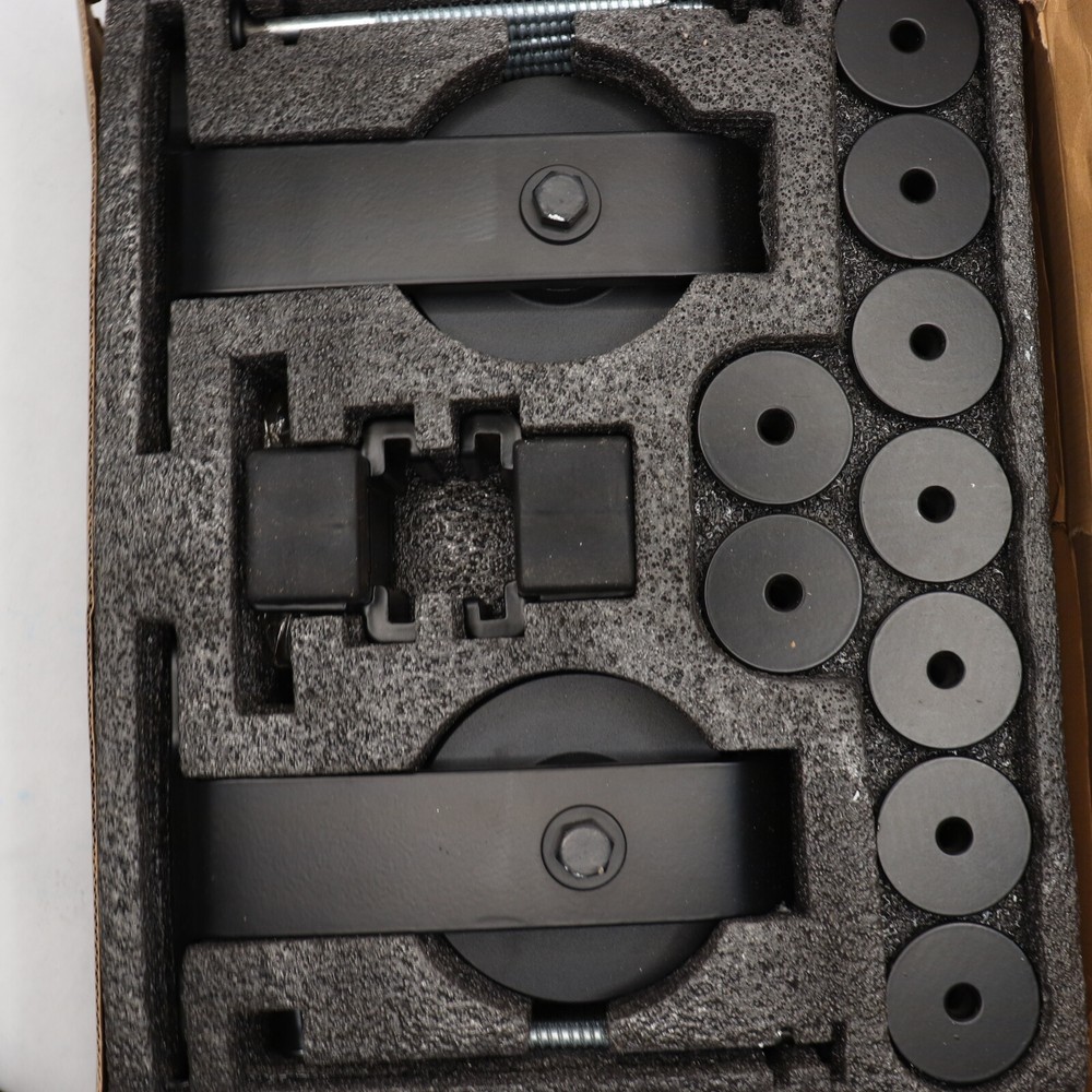 Flat Track Sliding Door Hardware System DSG-FT03-BS/PACK