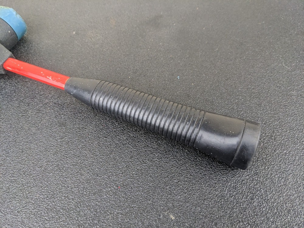 #bl014 Snap-On Tools BH232A Soft Face, Quick Change Hammer. Red Handle