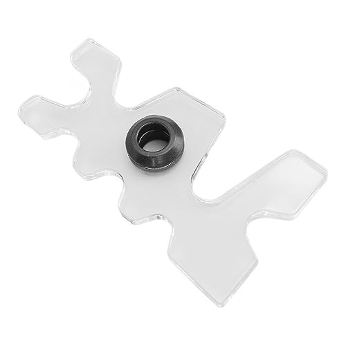Clear Billiard Bridge Head, Acrylic Practical Pool Bridge Pole Shape Easy to
