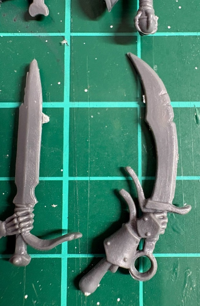 Warhammer Fantasy Vampire Counts Skeleton Warriors Swords Bundle Vintage Bits