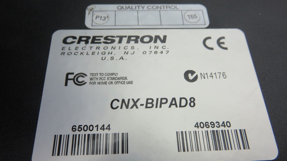 Crestron CNX-BIPAD8 CAT5 Professional Audio Distribution Processor Ships Free