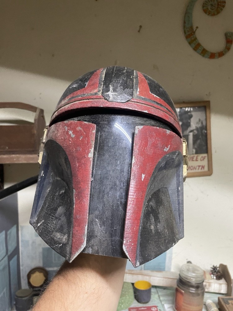 Star Wars Custom Mandalorian PROJECT 3D Printed Helmet