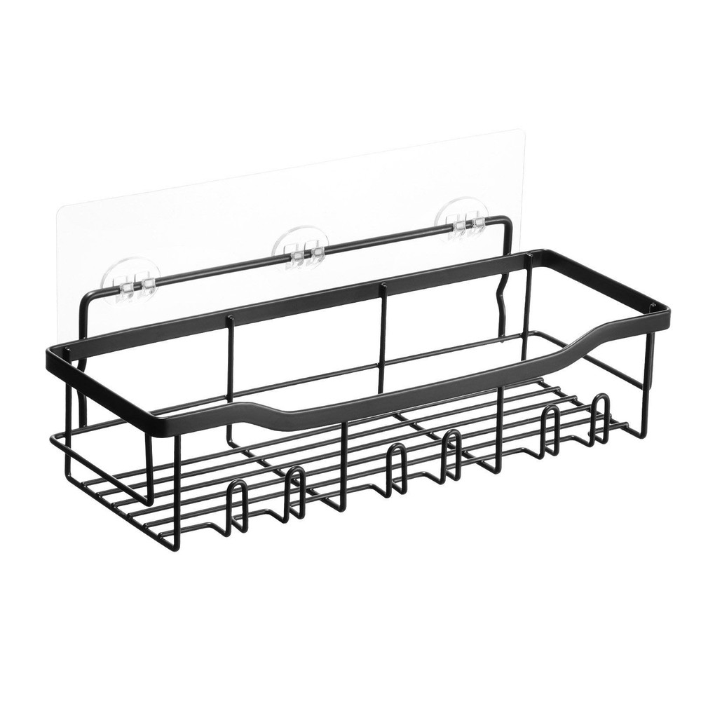 5-Pack Shower Caddy - Adhesive Bathroom Storage Shelves, Space-Saving Rack