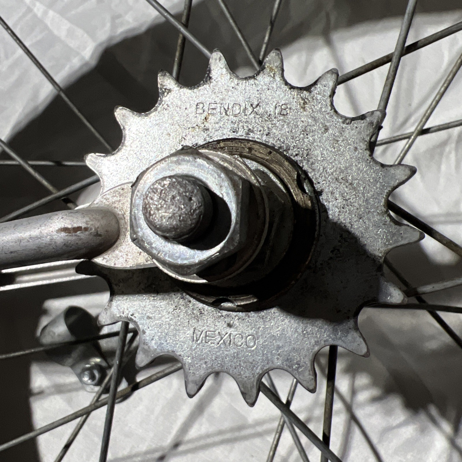 **** Vintage Red Schwinn Tires Rims Fenders NICE Stingray PIXIE 16” Wheels ****