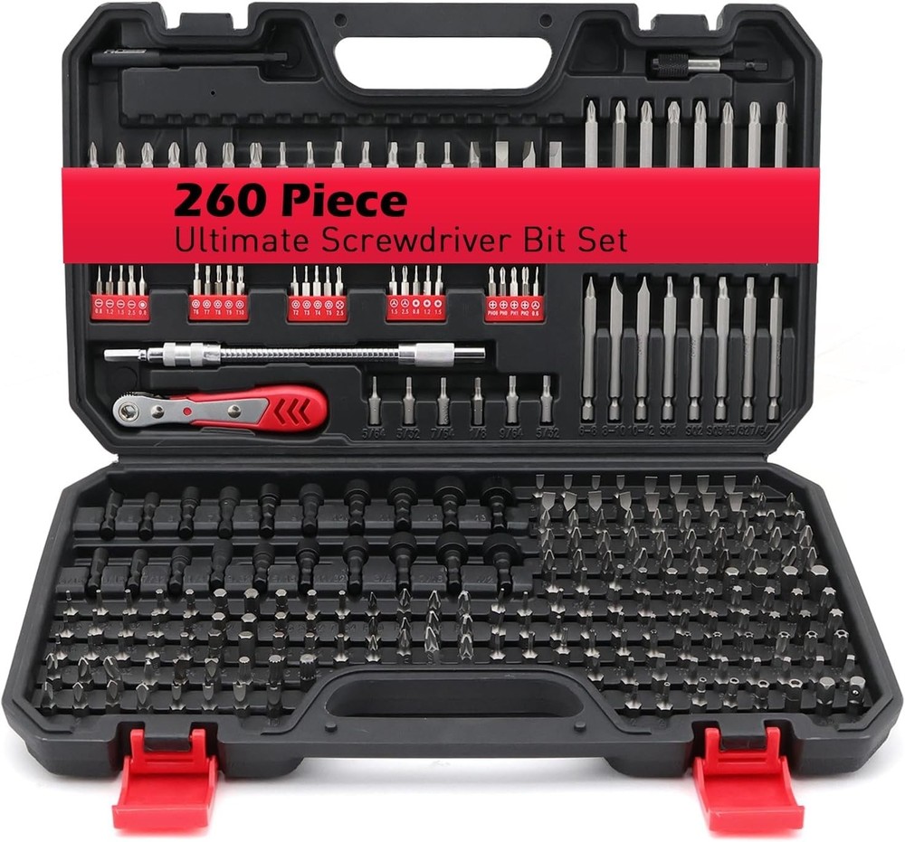 Gunsmith Screwdriver Set Wheeler Gunsmithing Firearm Tools Kit 260 Bits Pro NEW