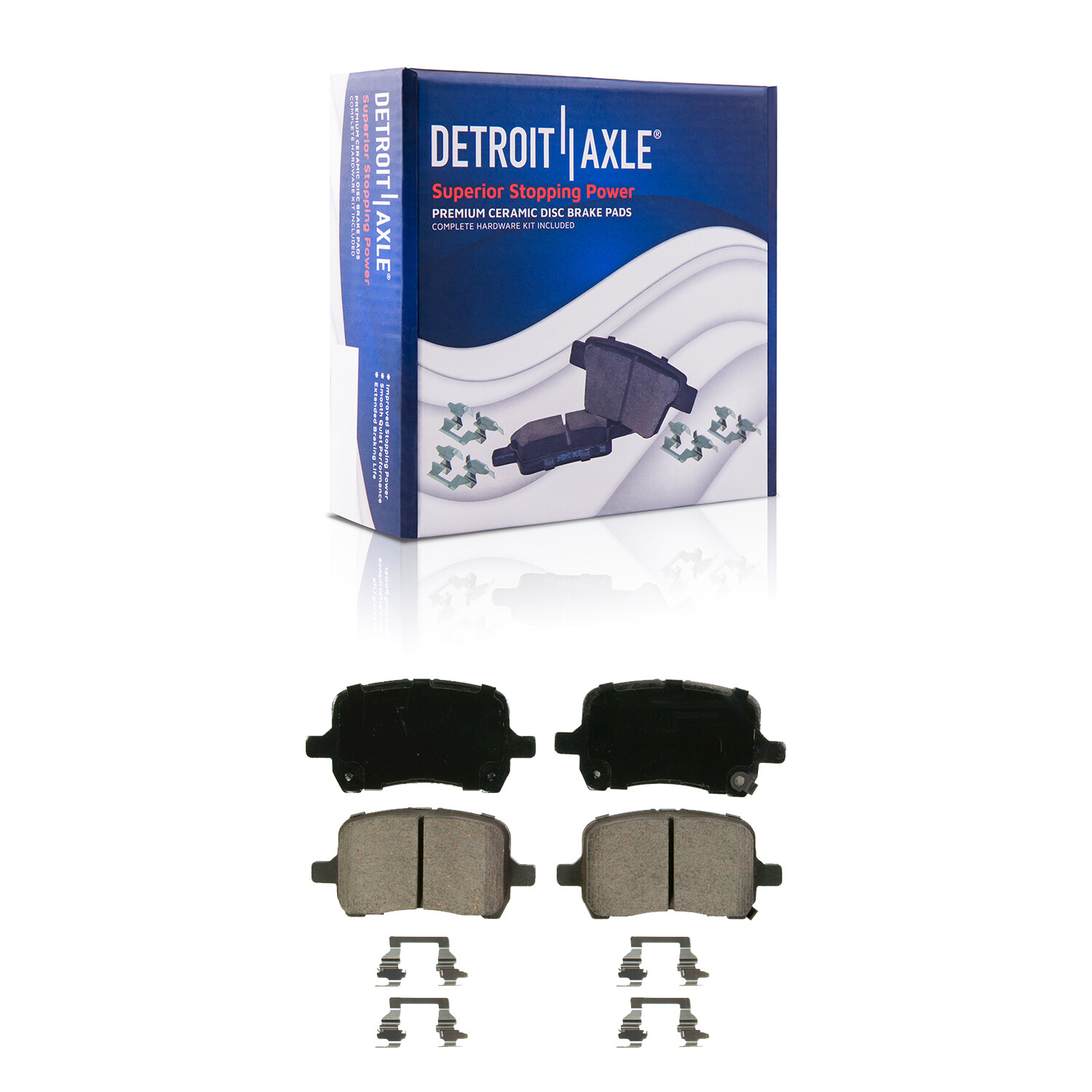 296mm Front Drilled Brake Rotors + Brake Pads for Chevy Malibu G6 HHR Pontiac G6