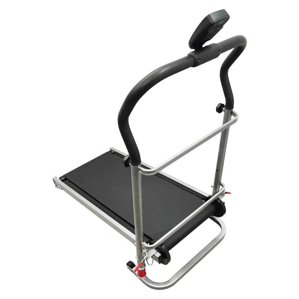 Foldable Mechanical Treadmill Walking Exercise Machine for Home Max Load 242.5LB