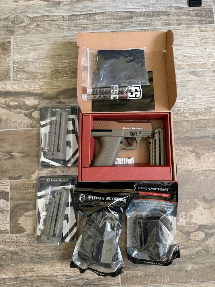 First Strike FSC Paintball Marker with Extras