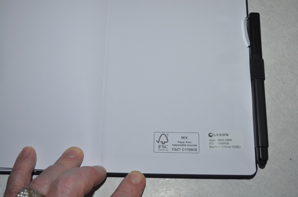 Rabbit Hole Hardcover Notebook With Pen