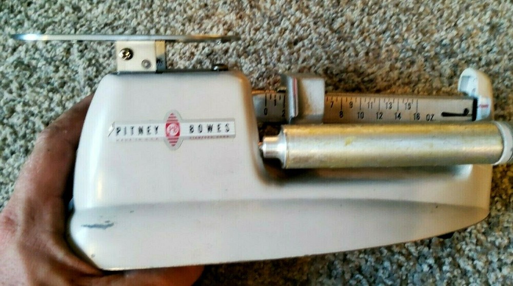 Vintage Pitney Bowes Postal Scale, Mechanical
