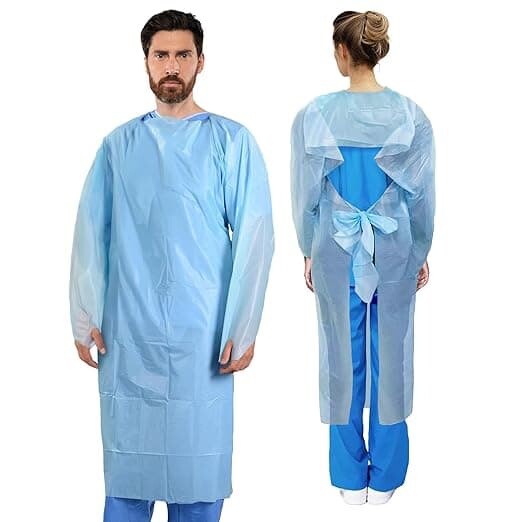 disposable isolation gowns
