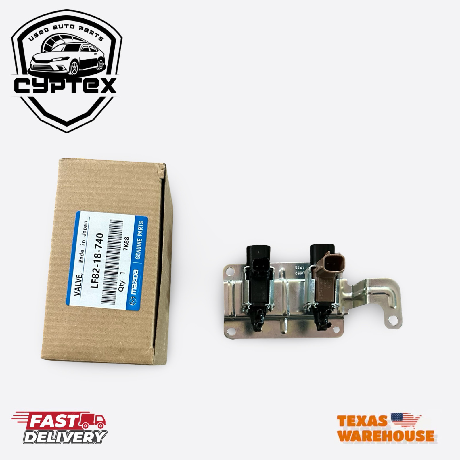 2004-2013 Mazda 3 Vapor Canister Purge Solenoid Valve LF8218740