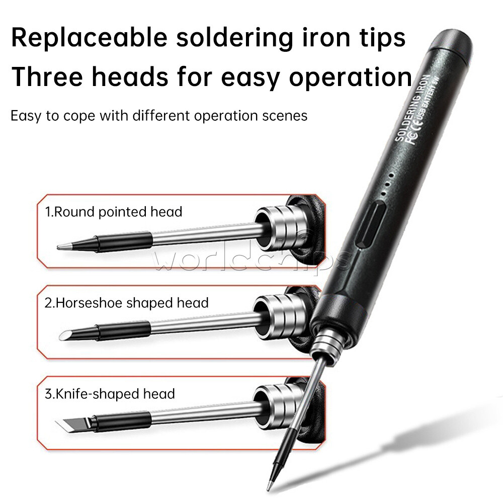 Type-C Wireless Soldering Iron Kit Portable Rechargeable Soldering Iron