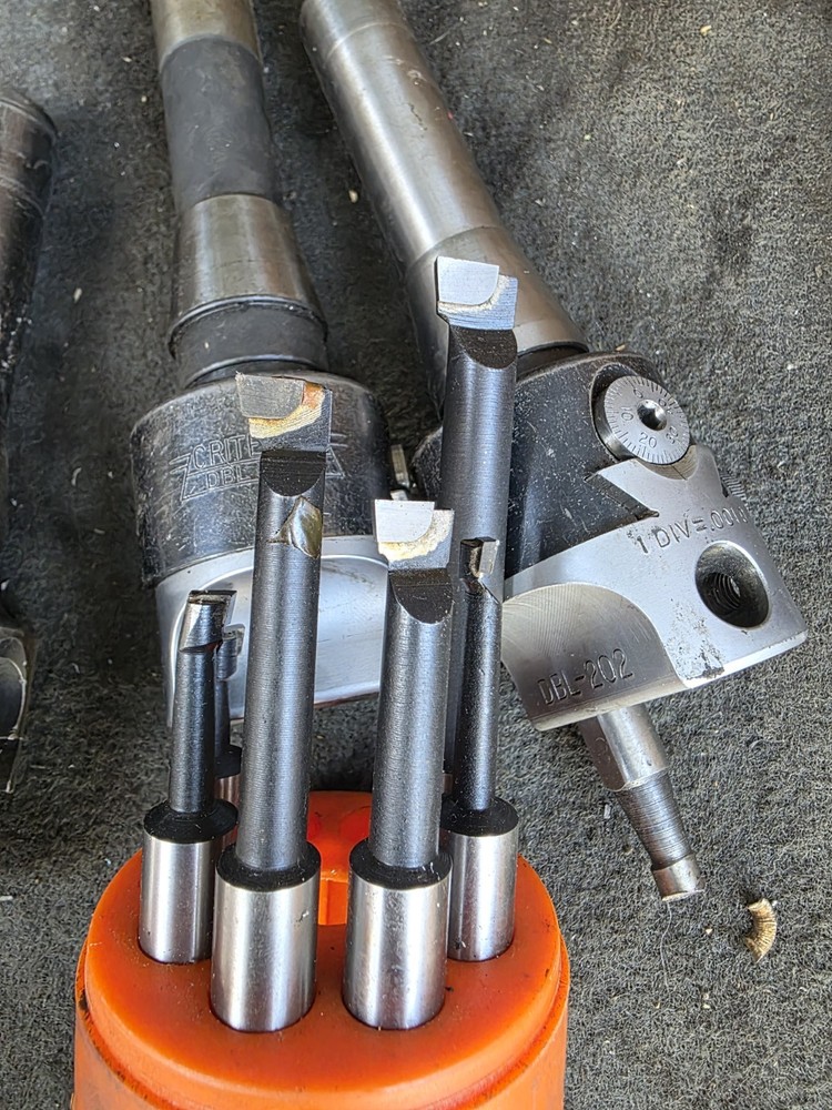 Criterion Dbl Boring Head Lot