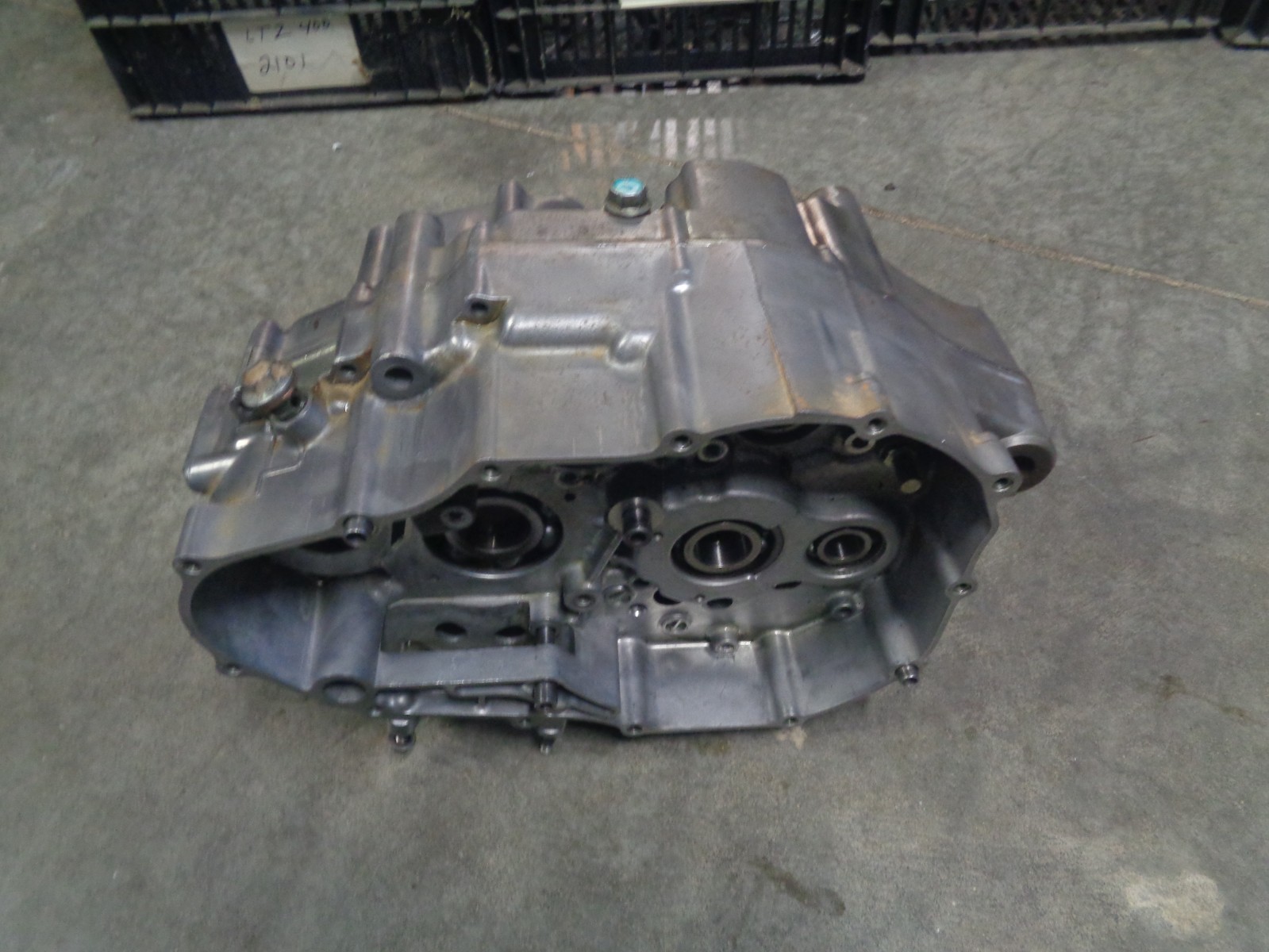 03-08 Suzuki LTZ400 Engine Case Crankcase