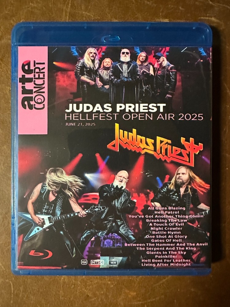 Judas Priest - Live at Hellfest 2025 Blu-ray Rob Halford Fight