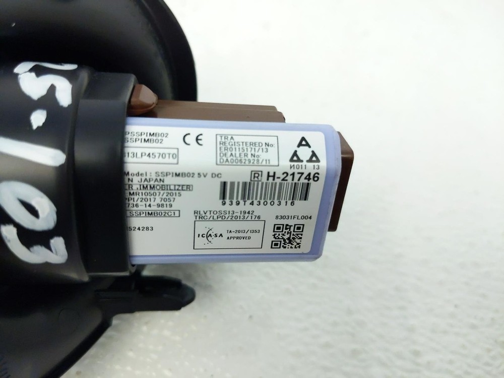2024 Subaru Forester Keyless Ignition Push Button Start 83031Fl004