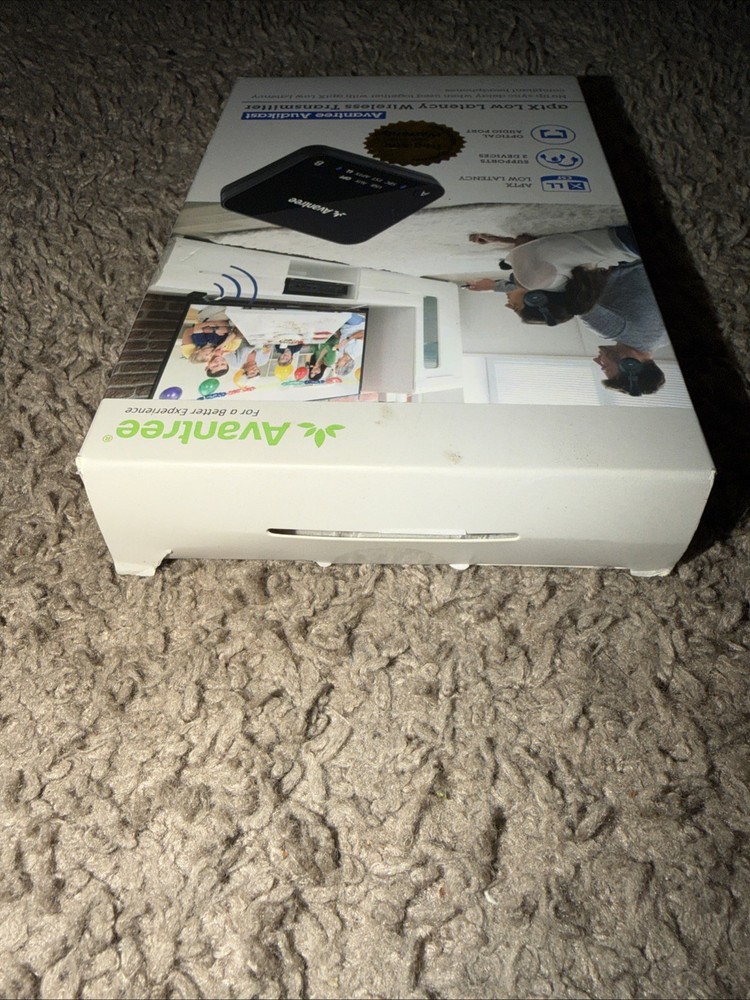 Avantree Audikast aptX Low Latency Bluetooth 5.0 Audio Transmitter for TV/PC