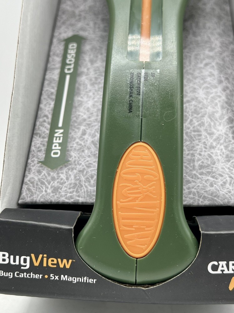 BUGVIEW Bug Insect Catcher Viewer Magnifier Quick-Release Tool By Carson Kids