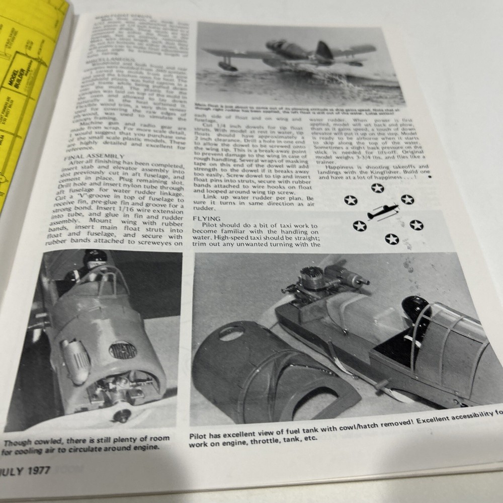 Vintage Model Builder Magazine July 1977
