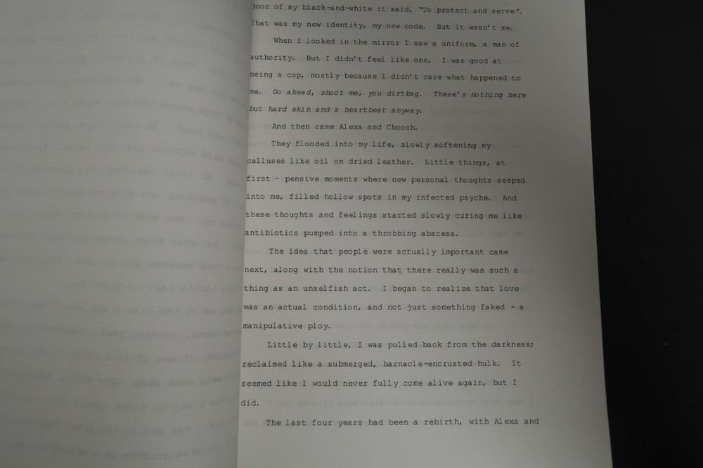 White Sister Original Book Script Stephen J. Cannell Scully Studios Collection