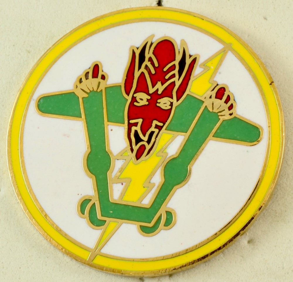 49th Fighter Squadron Crest DI/DUI CB Aresta HM