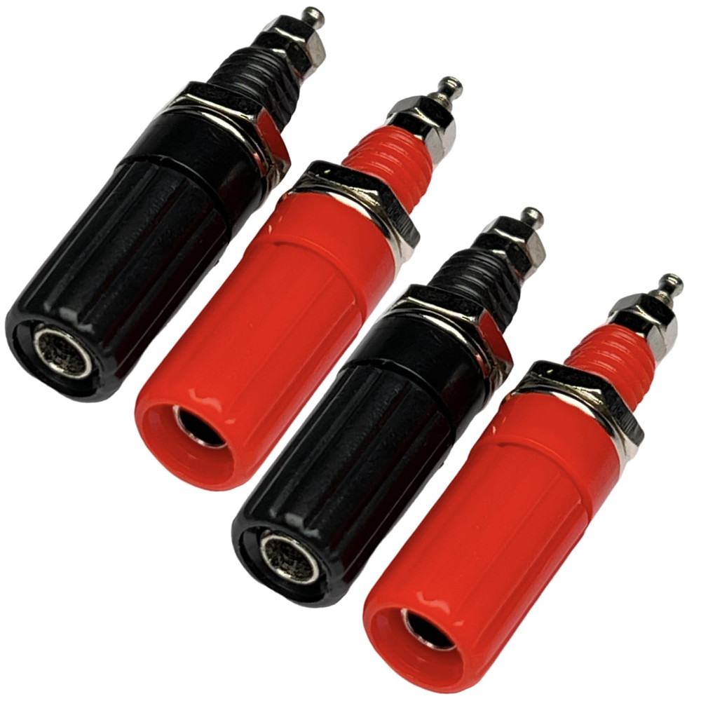 Amplifier Terminal Connector Binding Post Banana Plug Jack Socket Panel/Chassis