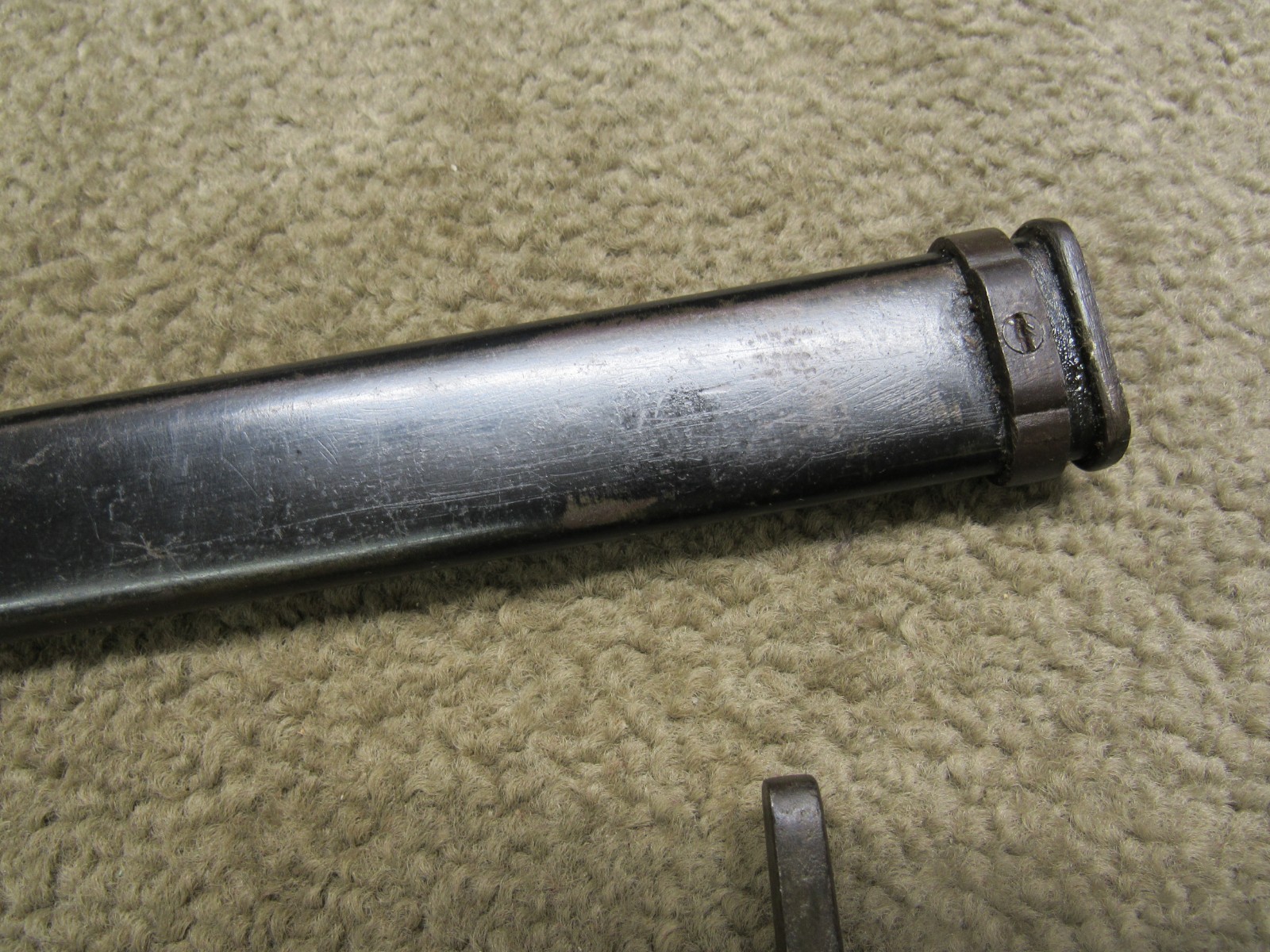 WW2 Japanese Type 30 Bayonet W/ Scabbard Toyoda Jido Shokki Seisakusho Arsenal