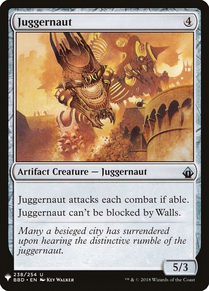 Juggernaut The List Reprints 238 MTG LP