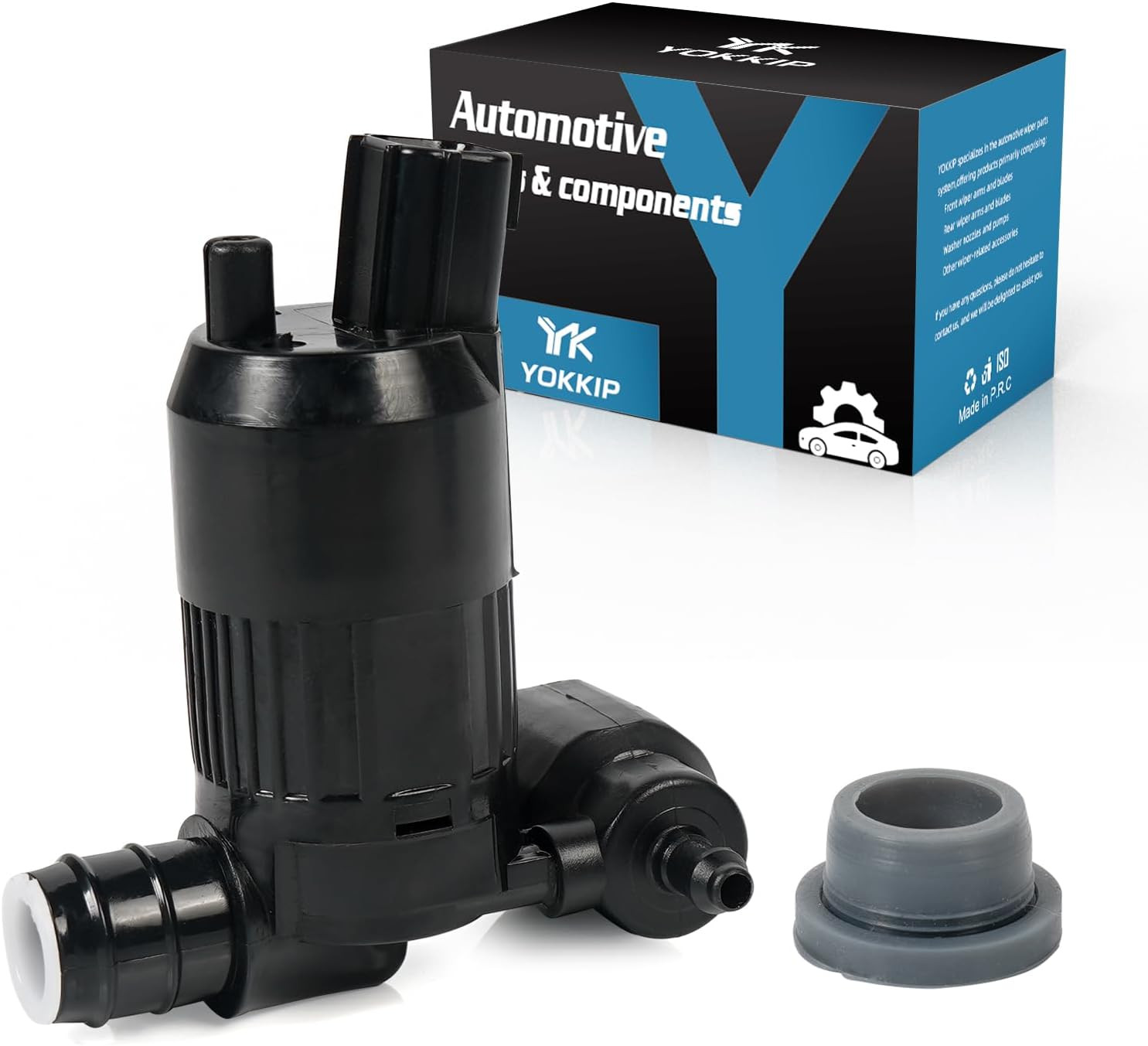 Windshield Washer Pump - Replacement for Ford Explorer, Edge, Fiesta, Flex, Mond