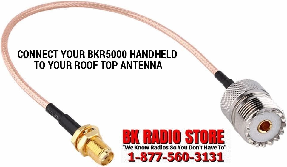 BKR-0801  EXTERNAL ANTENNA ADAPTER SMA