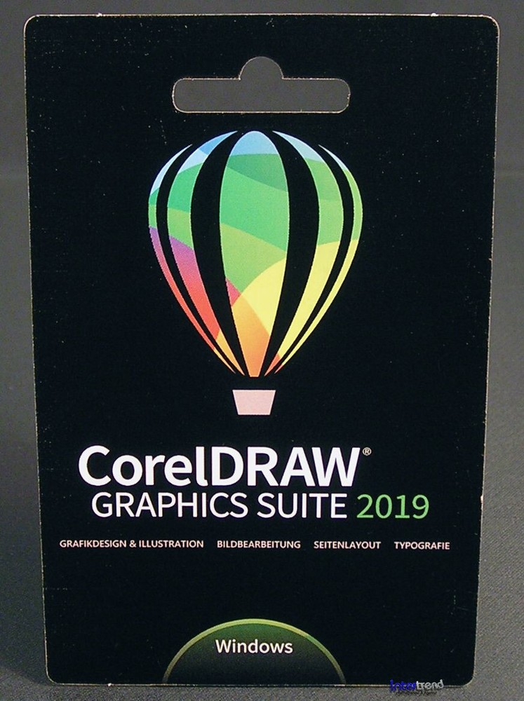 Corel Draw Graphics Suite 2019 Full Version Windows PKC Permanent License Original Packaging NEW