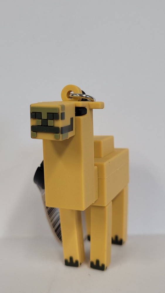 3D Foam Figural Key Chain Clip Monogram Blind Bag Minecraft Series 5 Camel