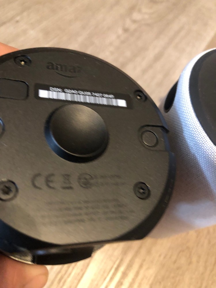 Amazon Echo 1st Gen Smart Speaker XC56PY Tested - Grayish White