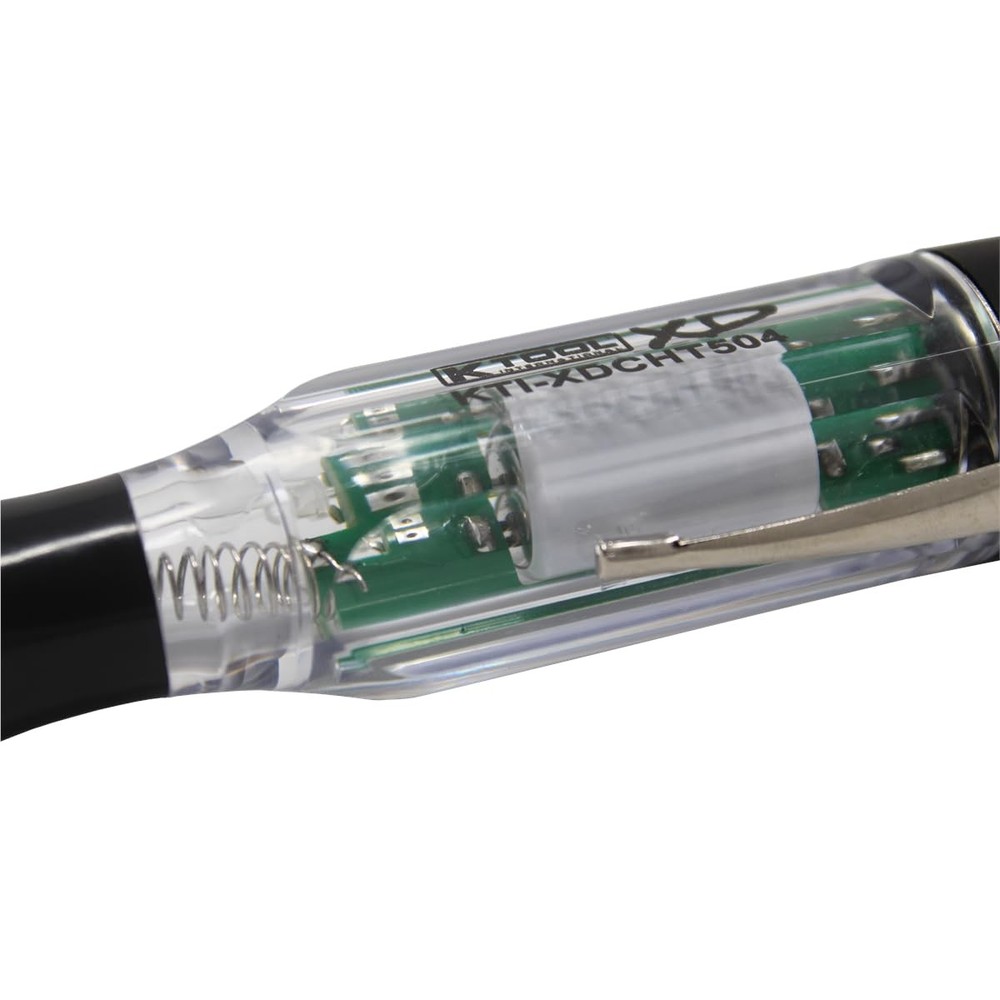 Cordless DC Circuit Tester Voltage Detection Tool Dual LED Polarity Beep