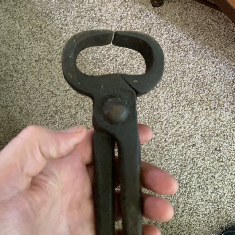 Large Farrier Tool-Nippers-Pliers-Blacksmith Tools-Cast Iron Tool Almost 14”