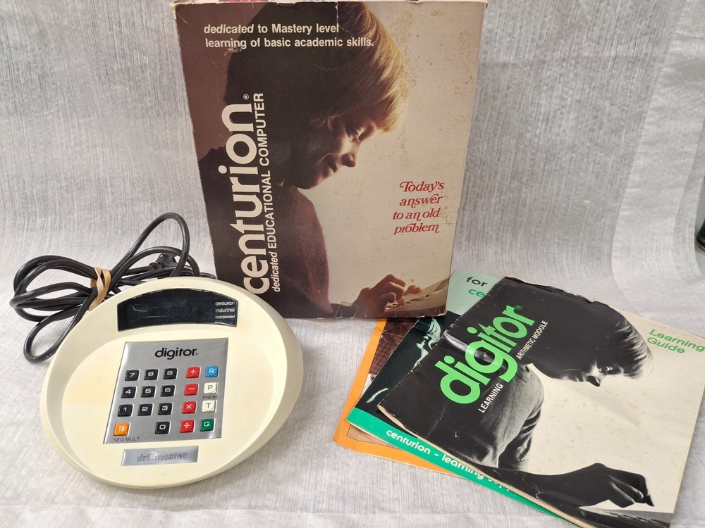 1974 Centurion Dedicated Educational Computer Digitor in Box AS IS See Desc!