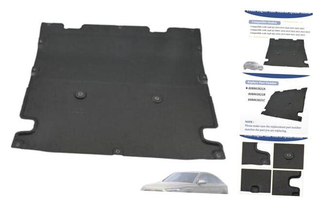 Front Engine Case Guards Splash Shield 80B863821A Compatible with Audi Q5 Q5