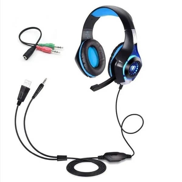 Beexcellent Gaming Headset for PS4 Xbox One PC Mac Controller SAVE.$50