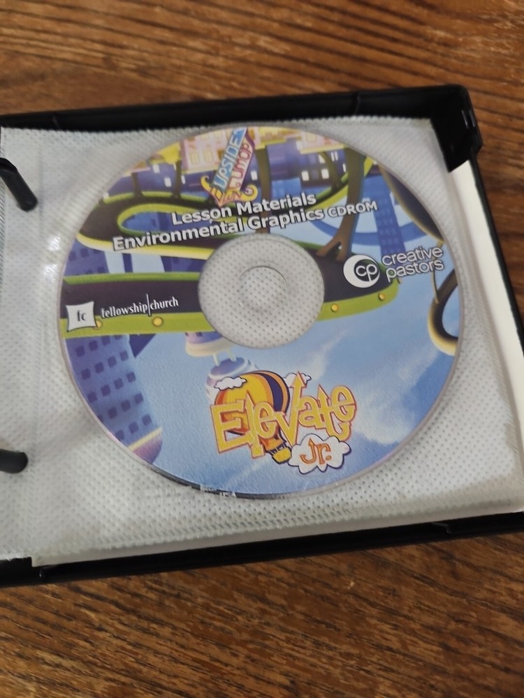Elevate JR. Kids Home School Curriculum Upside Down Base pack 8 Cds.