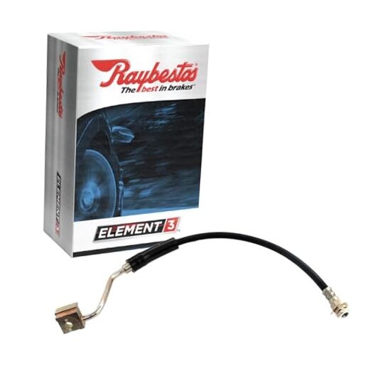 Element3 Replacement Hydraulic Front Brake Hose with Hardware - For 2002-2005