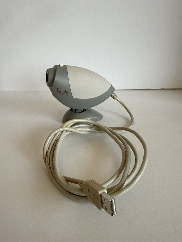 Ezonics Web Cam E-Z Cam USB Web Camera PLUS Telex Computer Microphone