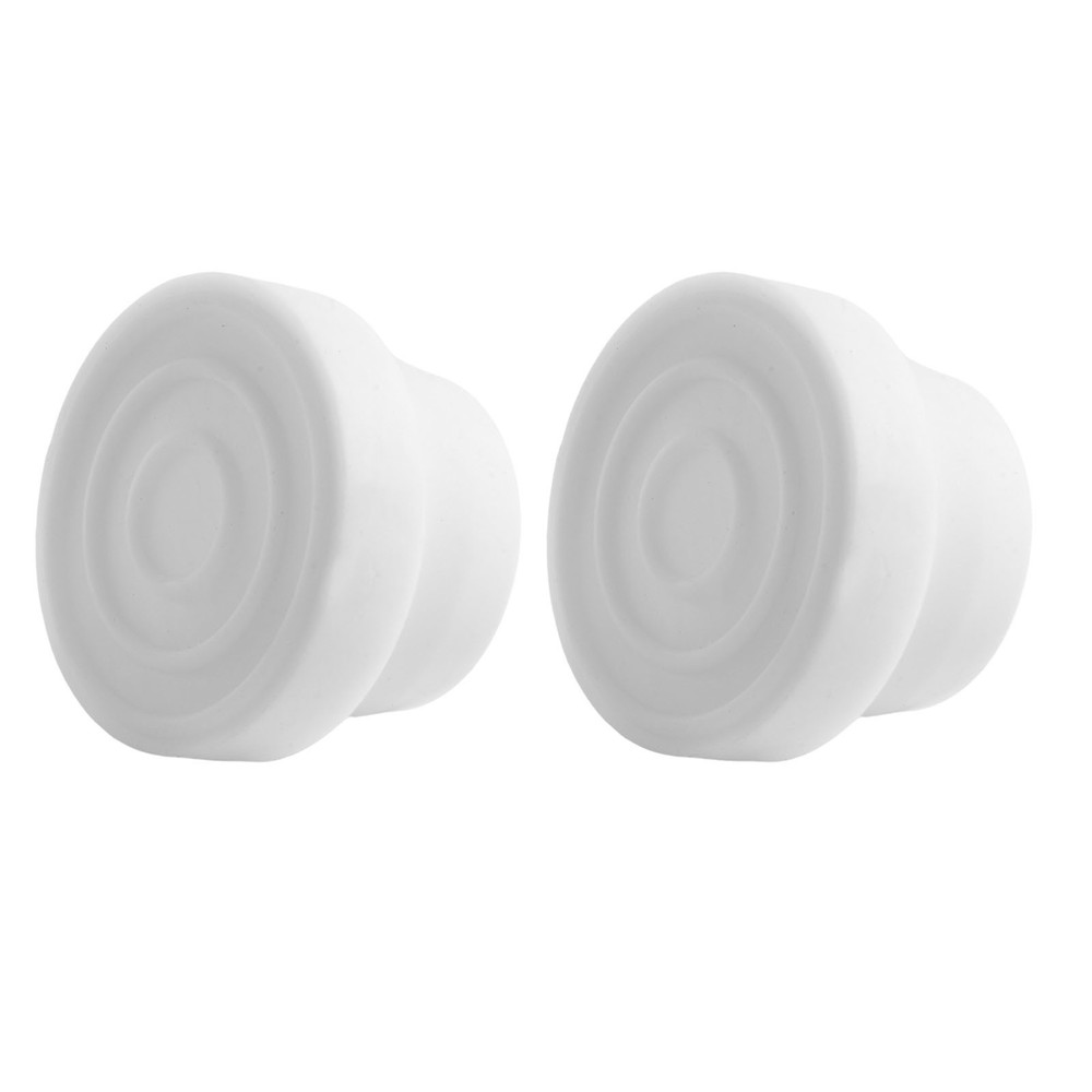 Practical Ladder Bumpers Replacement Part Rubber 2-Pack Easy To Install