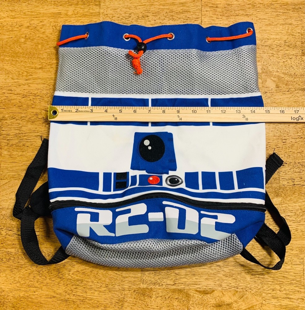 star wars r2d2 drawstring backpack