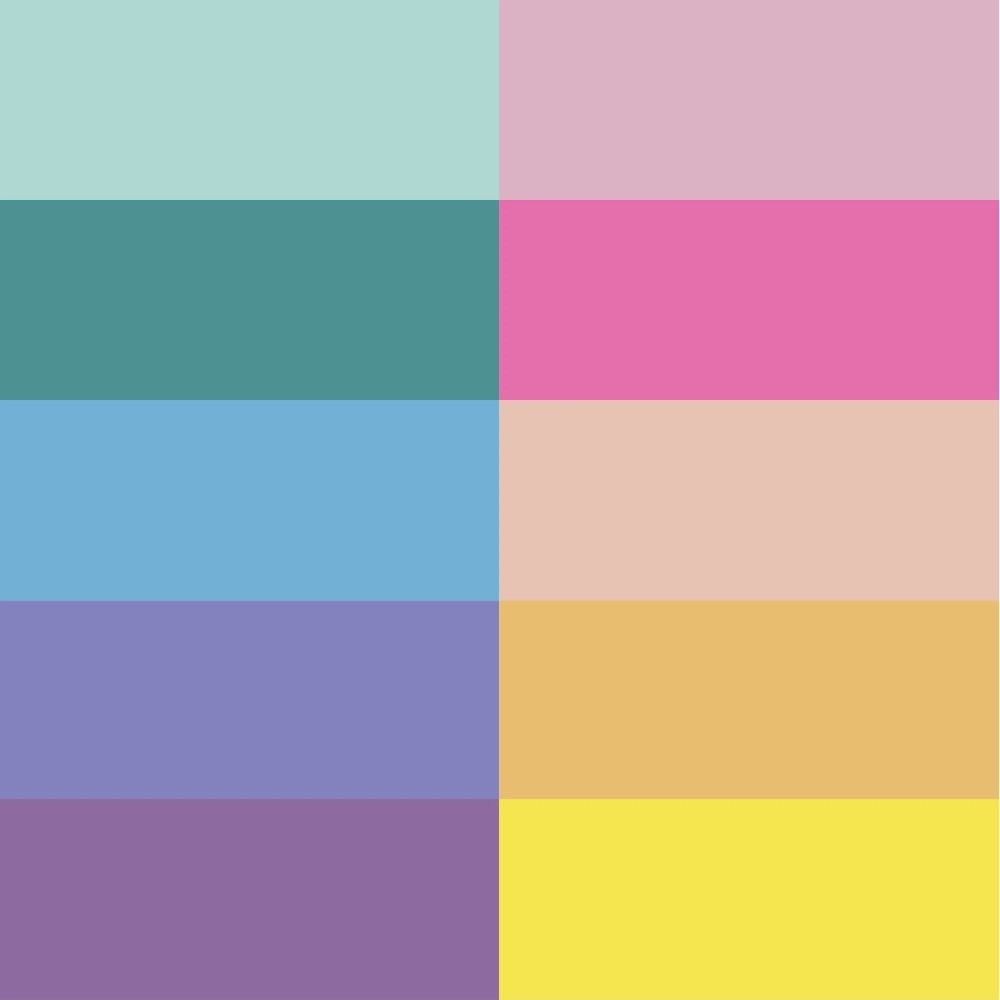 Create Basics 10 Color Kit Refill 20PK Pastel