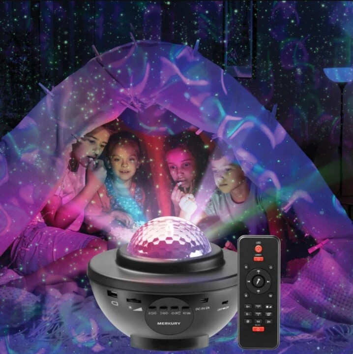 Stellaris Wireless Speaker + Starlight Projector 360° Cosmic Stratosphere