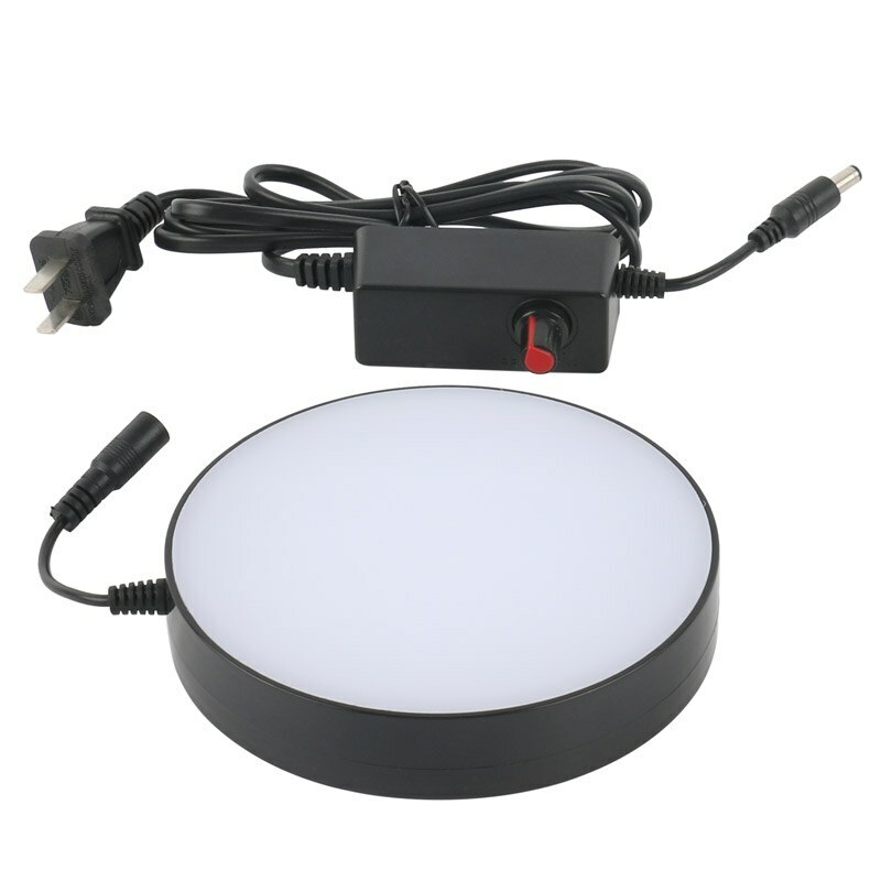 100V-240V Adjustable Brightness LED Ring Bottom Light Source Stereo Microscope