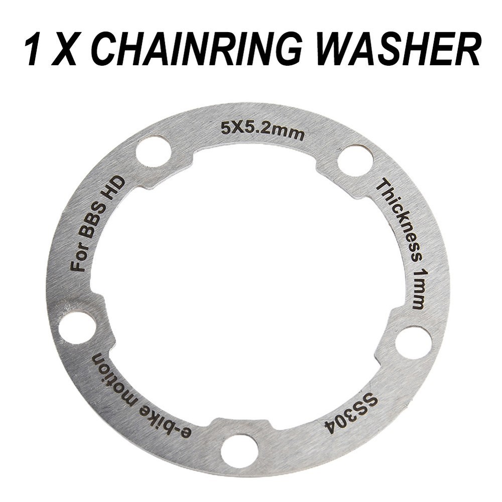 ChainRing Washer Washer Ebike Accessories Electric Bicycle Replacement