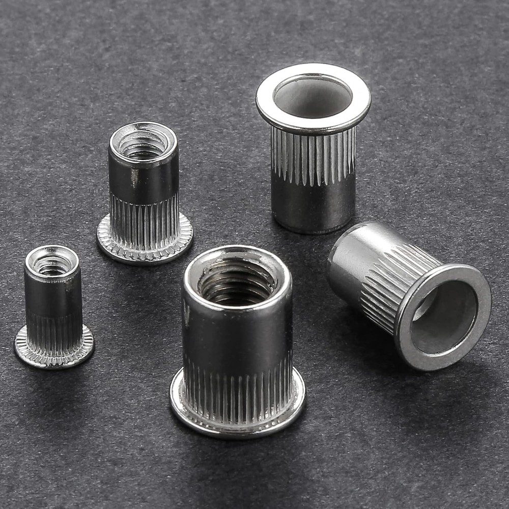 Rivet Nut InchUNC Stainless Steel Flat Head Rivnut