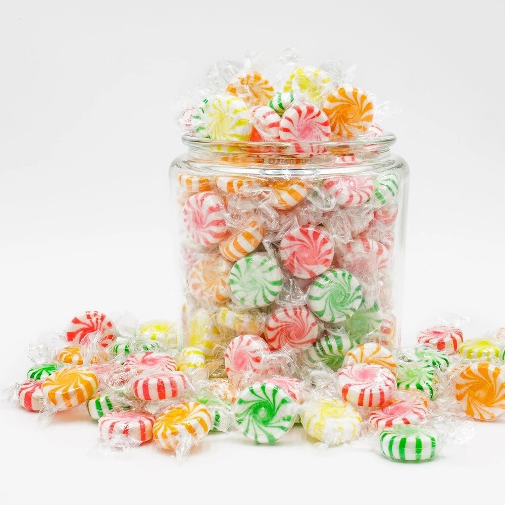 Starlight Assorted Fruit Flavored Mints, Bulk & Delicious Hard Candy (5 Pounds)